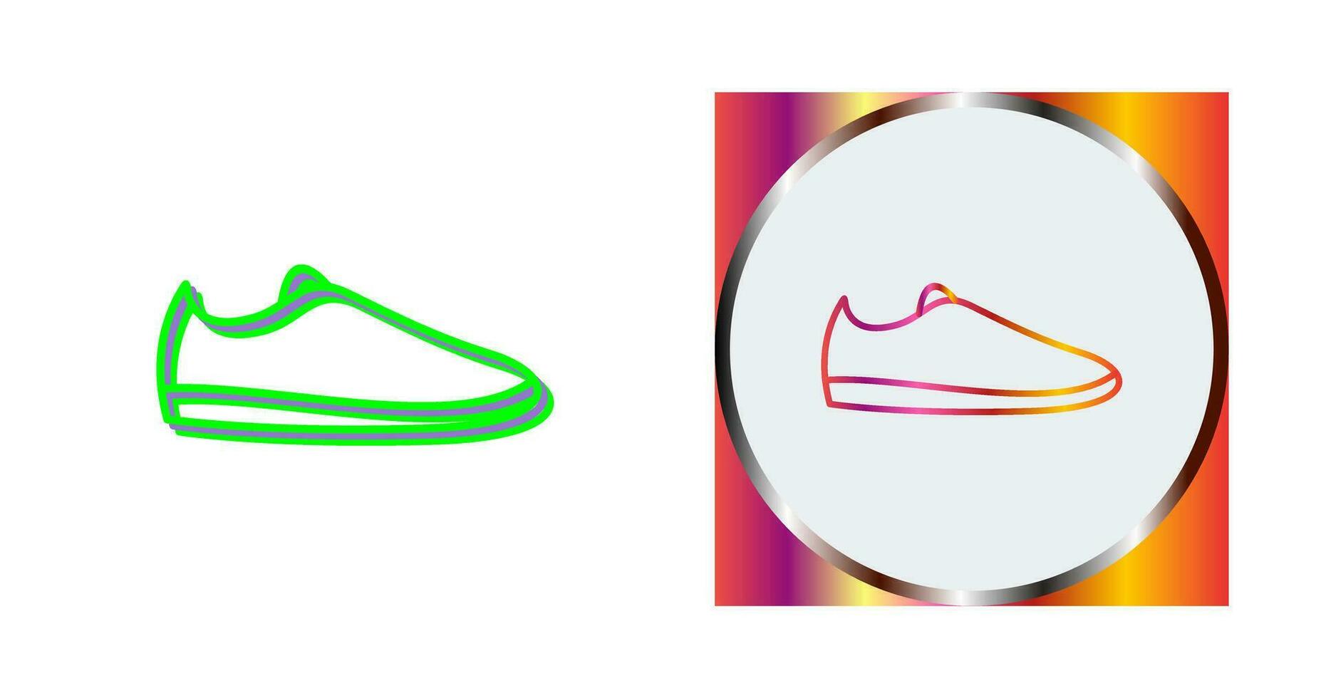 Casual Shoes Vector Icon