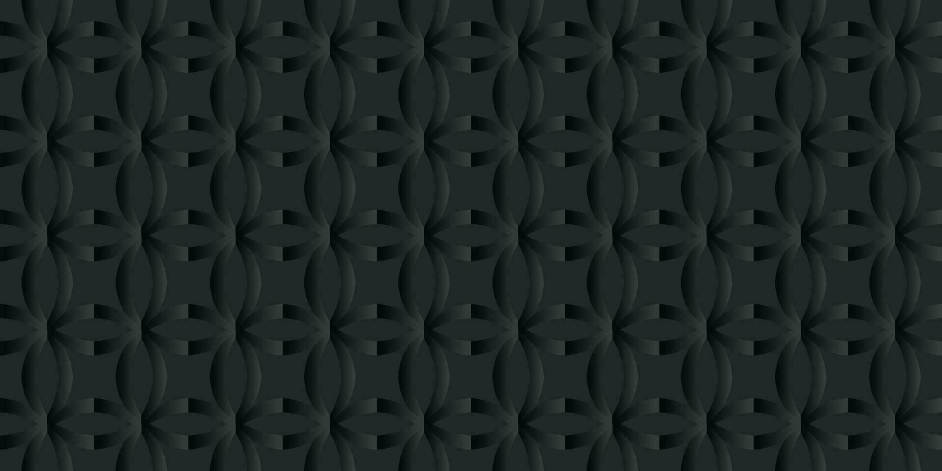 Abstract black geometric background pattern design vector