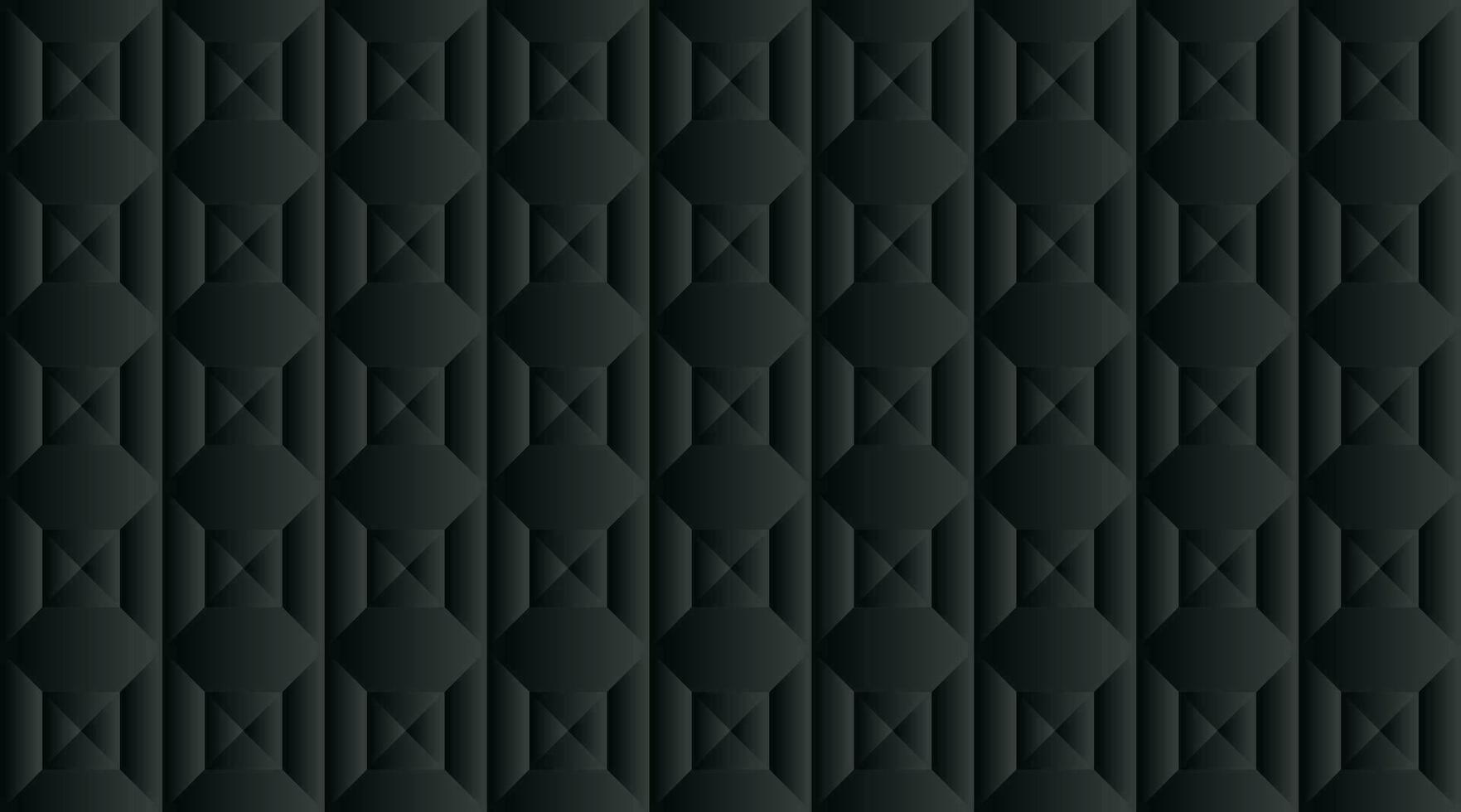 Abstract black geometric background pattern design vector