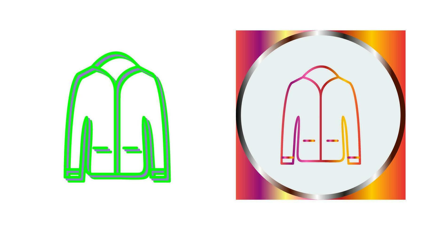 Men's Jacket Vector Icon