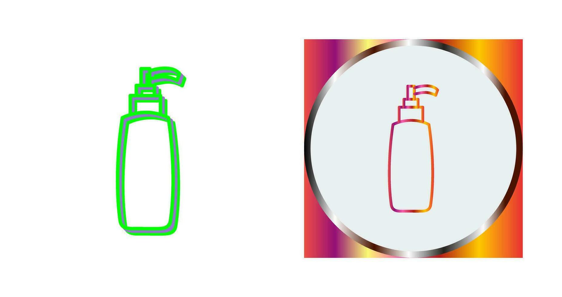 icono de vector de producto cosmético