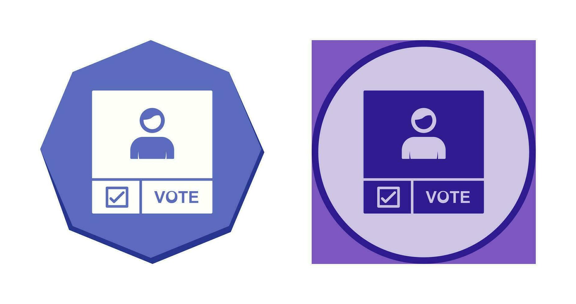 Candidate Banner Vector Icon