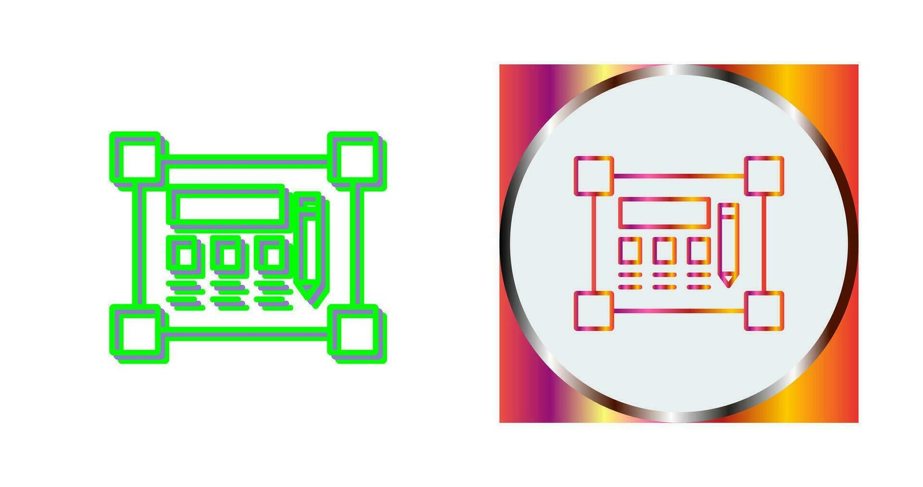 Blueprint Vector Icon