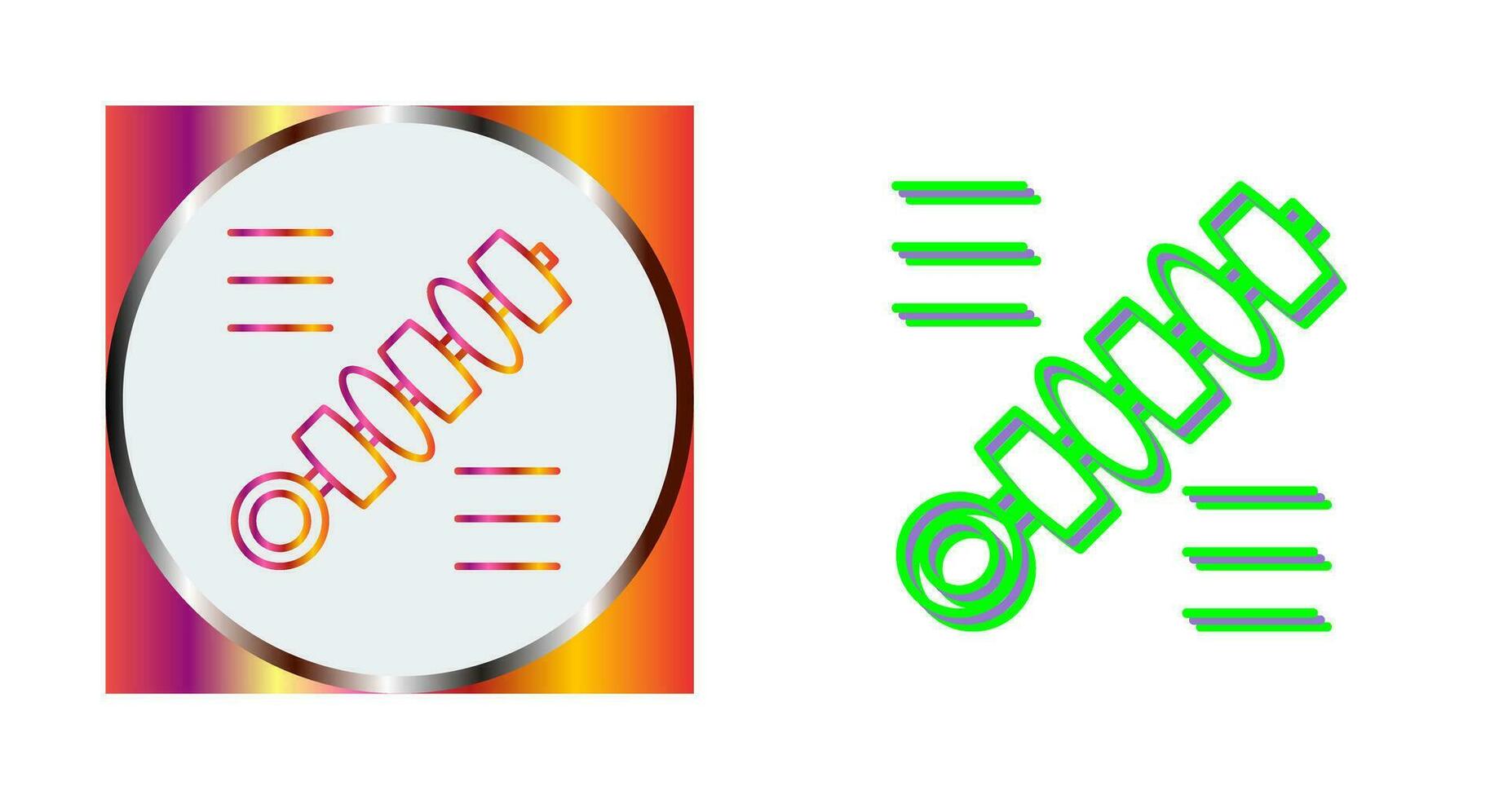 Skewer Vector Icon