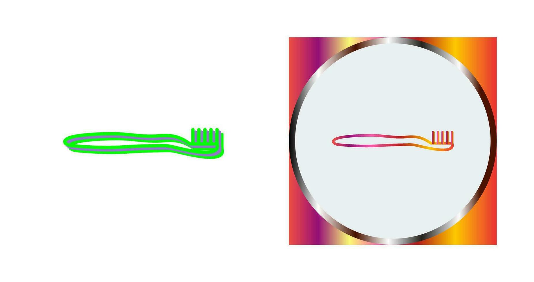 Toothbrush Vector Icon