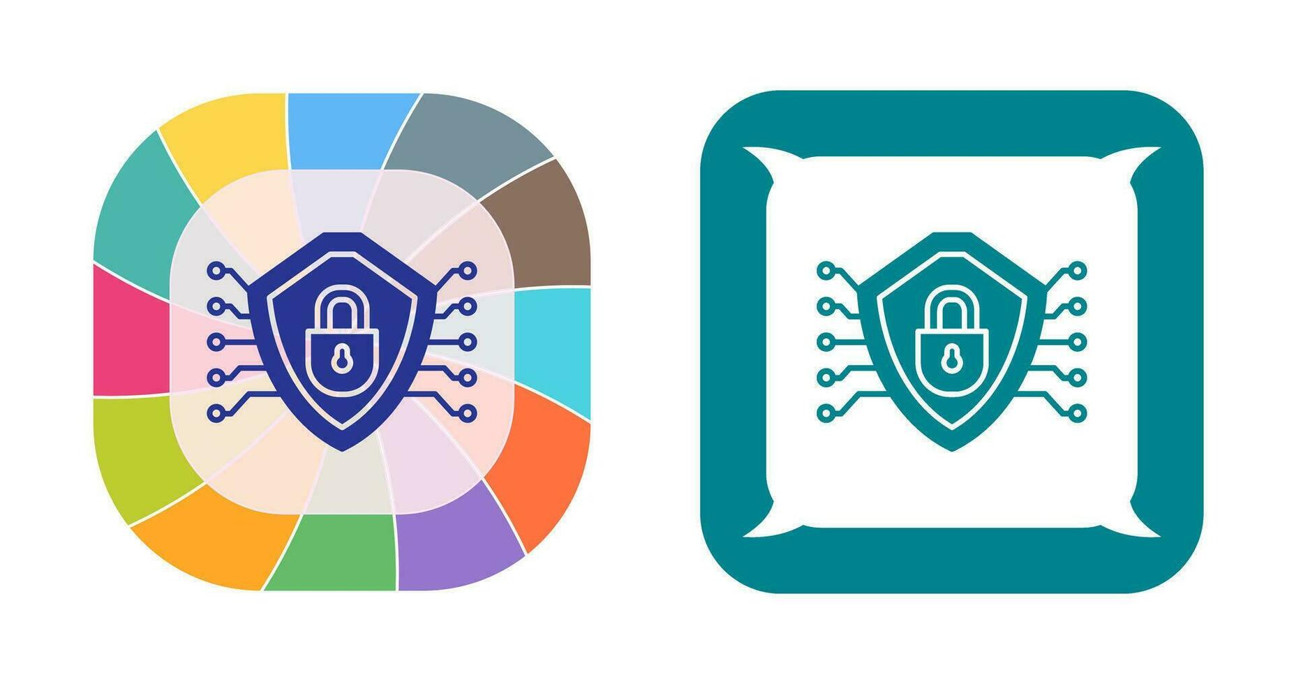 Cyber Security Vector Icon