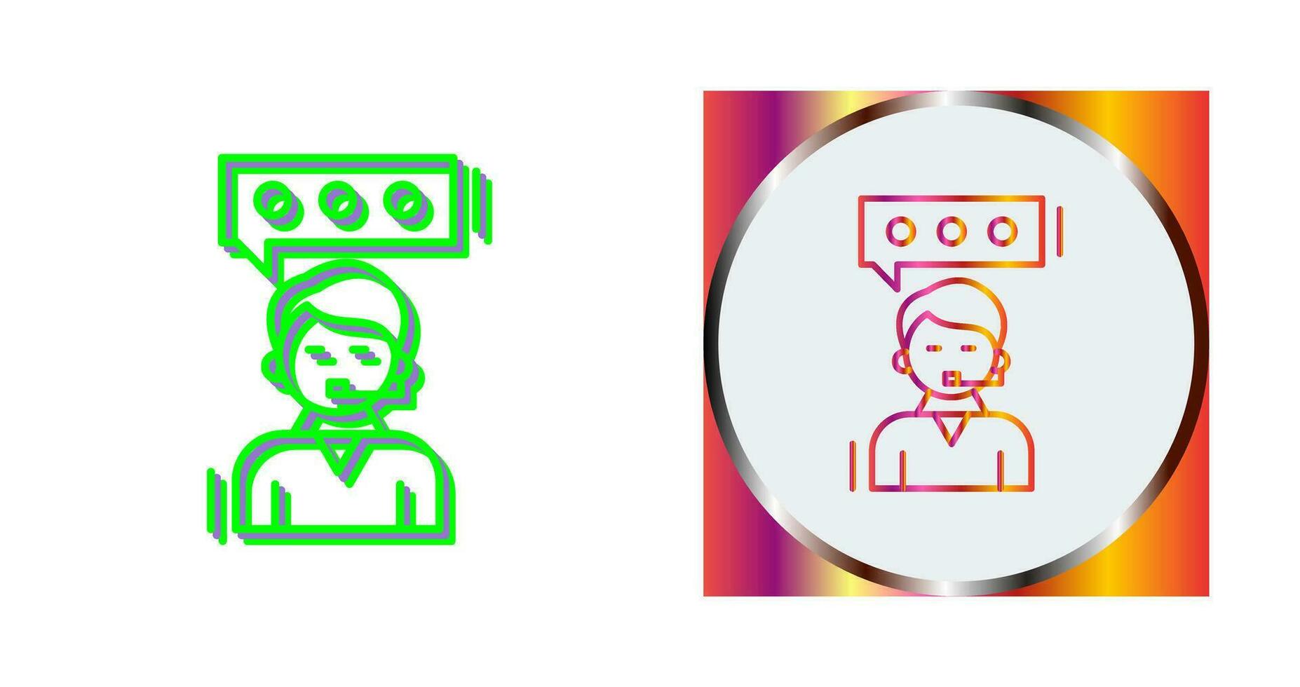 Client Service Vector Icon