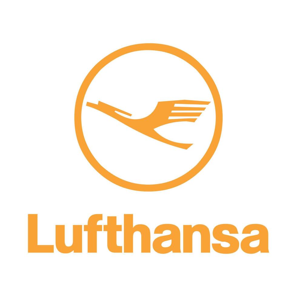 Lufthansa logo editorial vector 29824288 Vector Art at Vecteezy