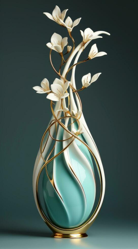 still life with a vase AI Generative photo