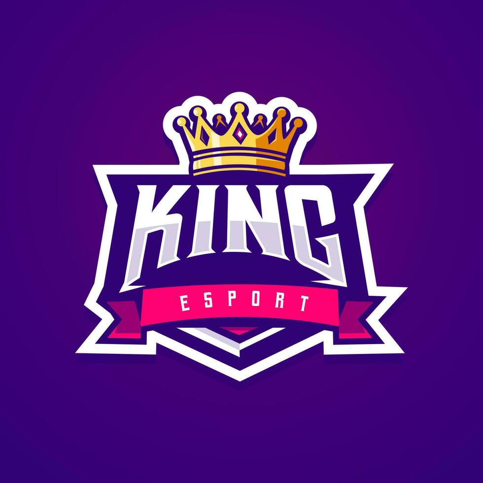 King Crown Esport Logo vector