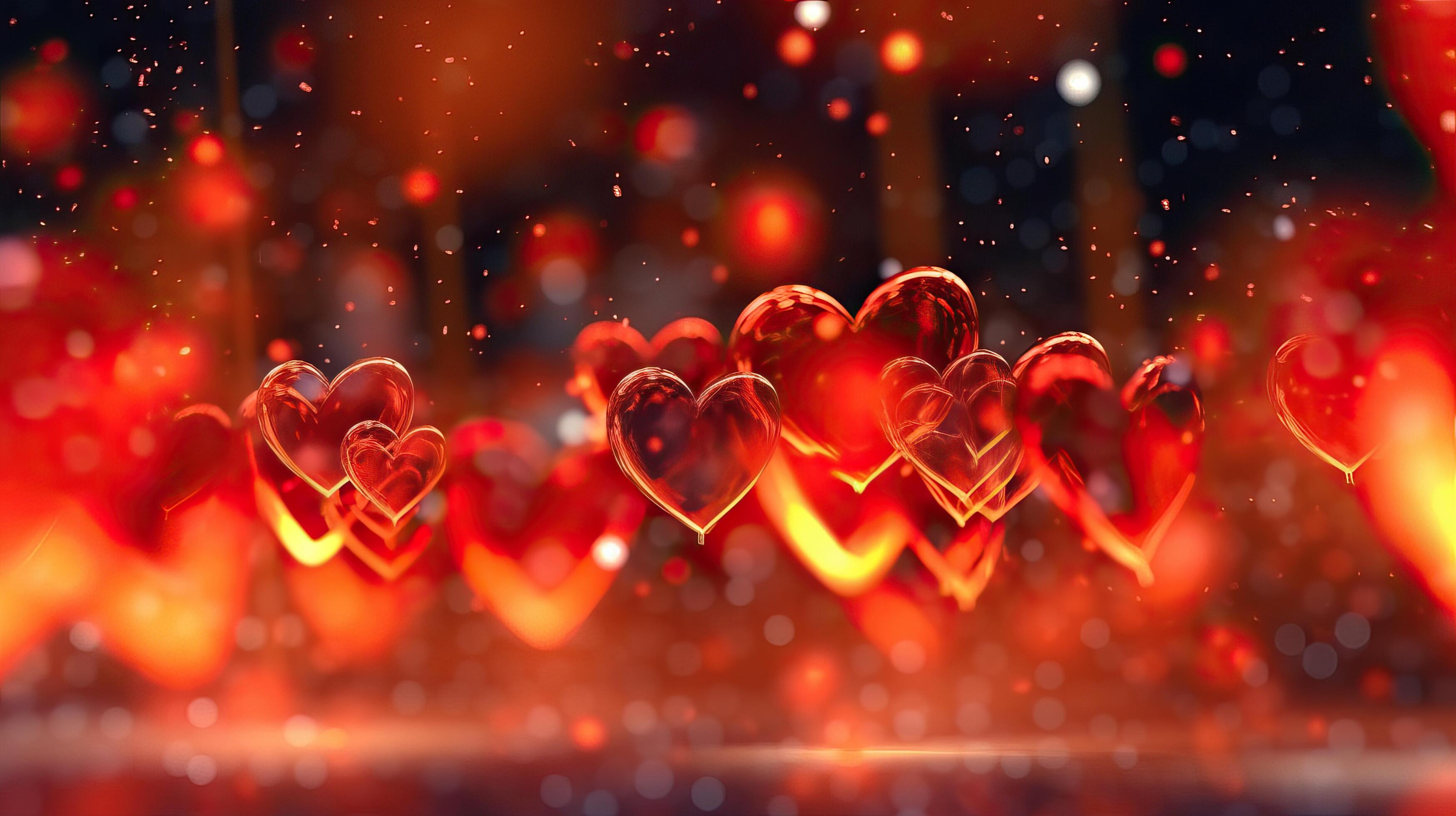 3d crystal heart background wallpaper 29827035 Stock Photo at Vecteezy