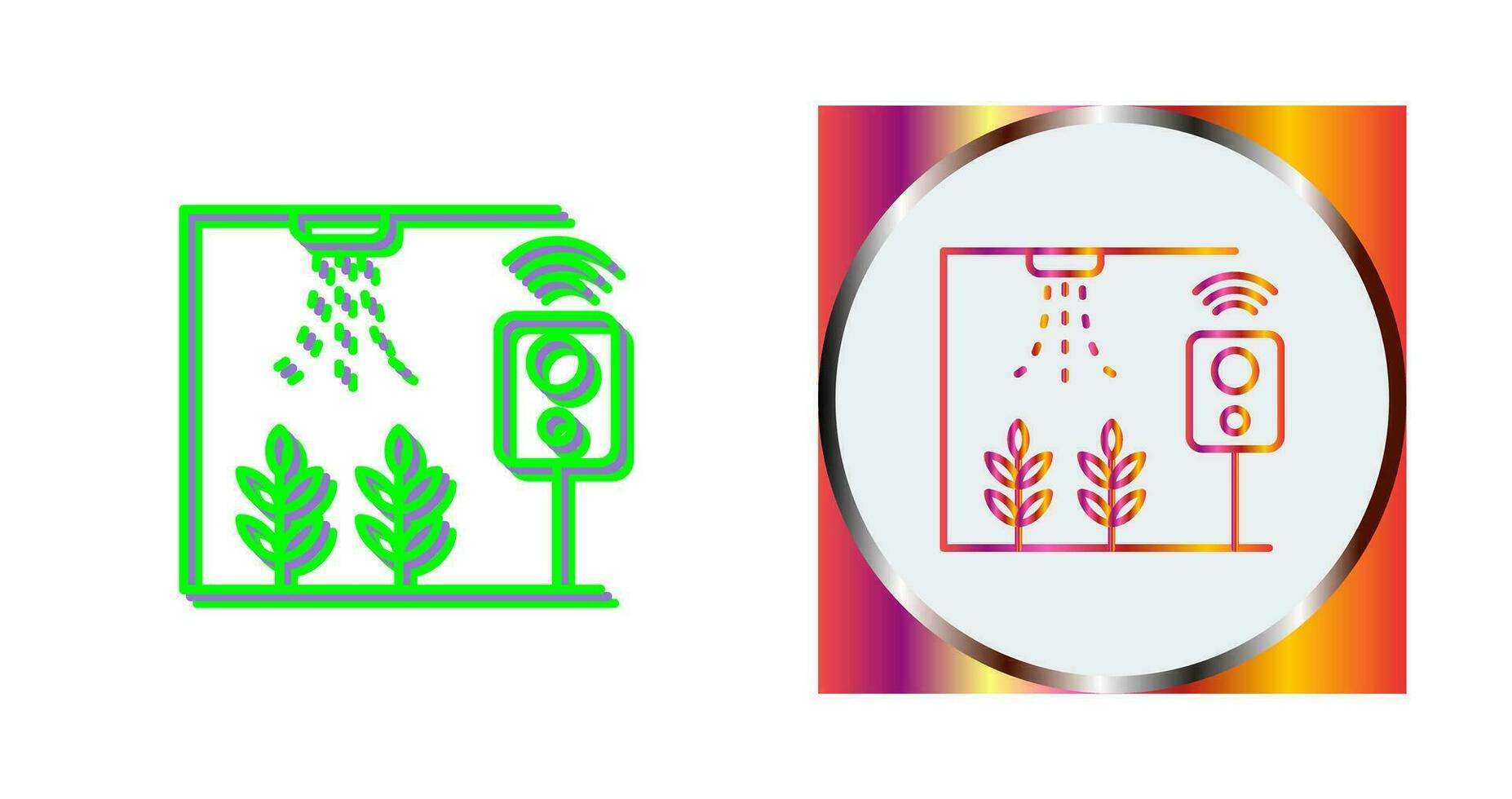 Smart Farm Vector Icon