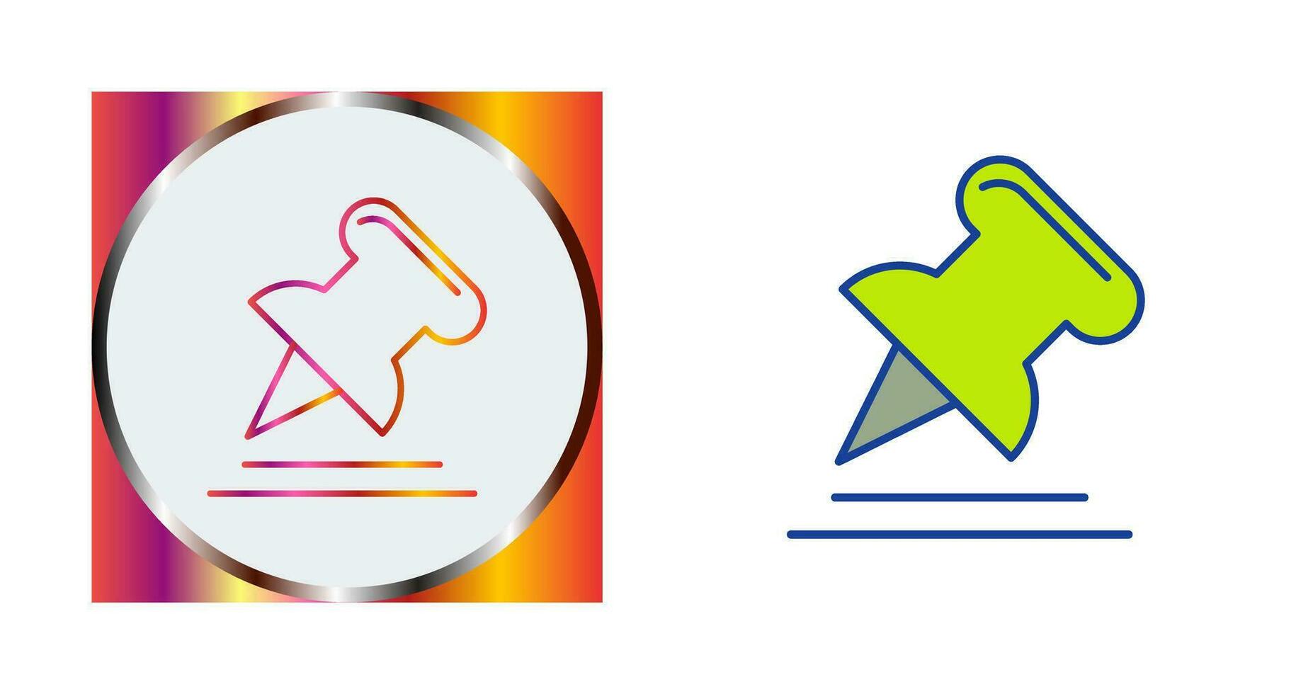 Pin Vector Icon