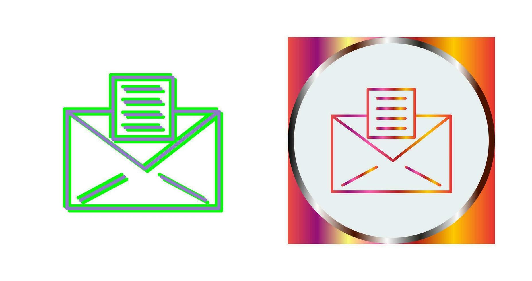 Email Documents Vector Icon