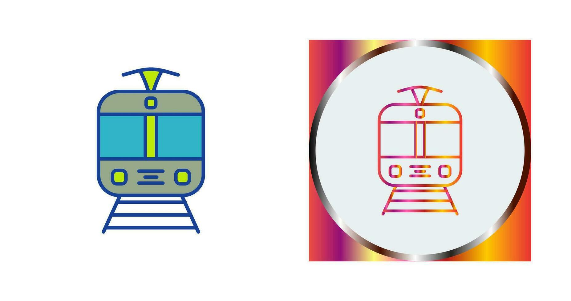 Tram Vector Icon