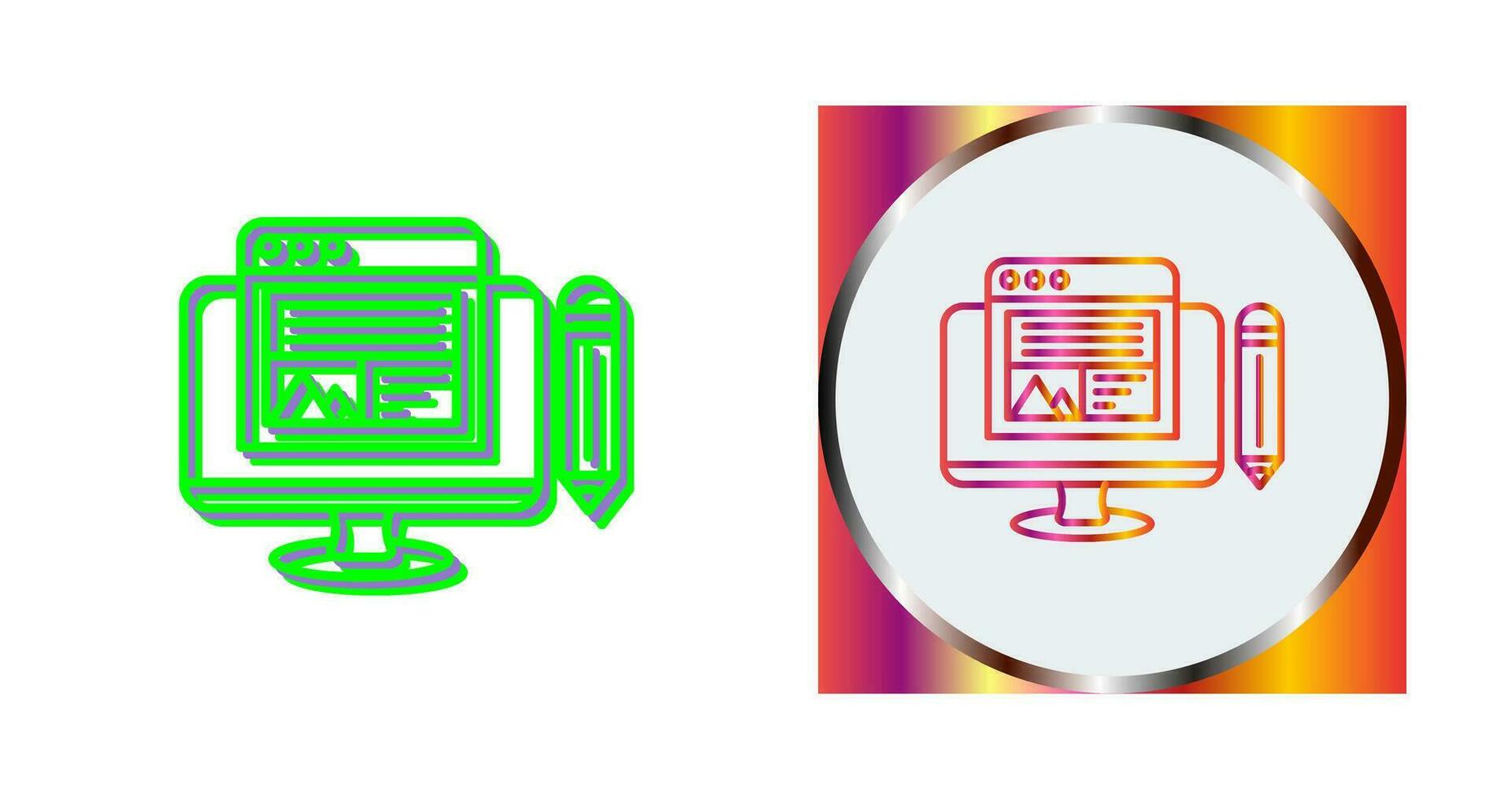 Web Design Vector Icon