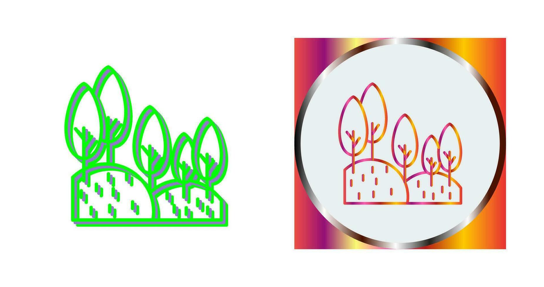 Forest Vector Icon