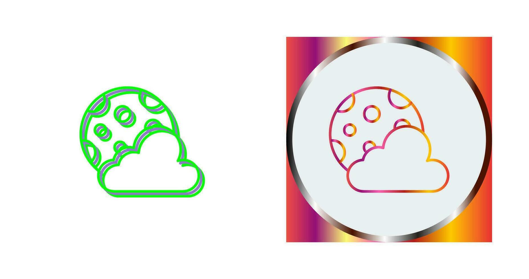 Moon Vector Icon