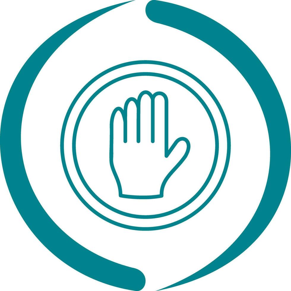 Halt Vector Icon