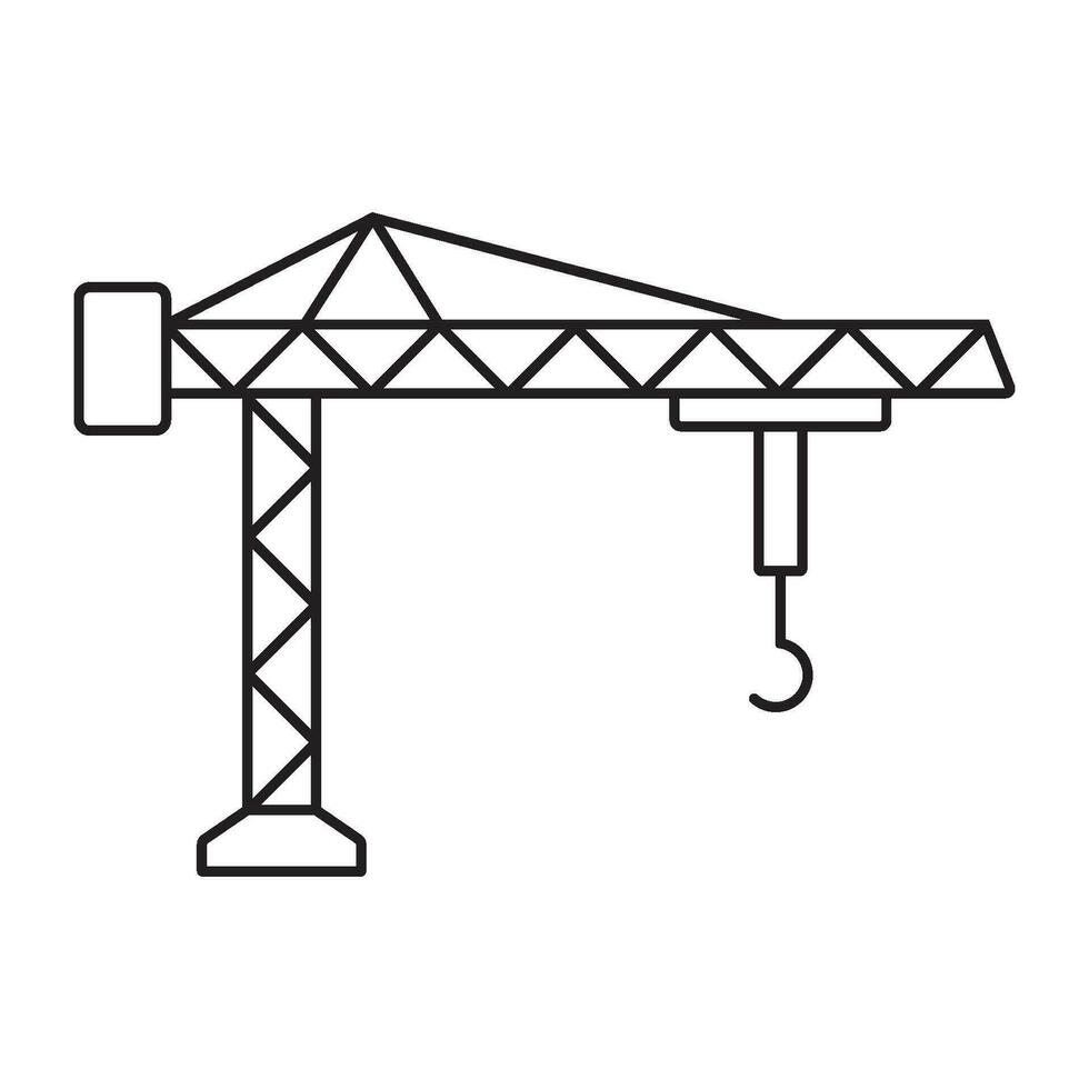 crane icon vector