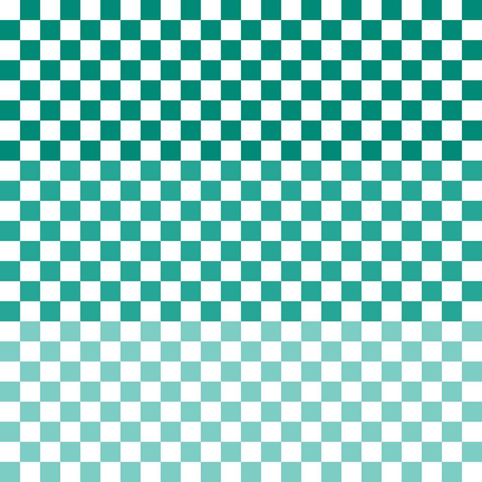 Green checker pattern. checker seamless pattern vector. checker pattern. Decorative elements, floor tiles, wall tiles, bathroom tiles, swimming pool tiles. vector