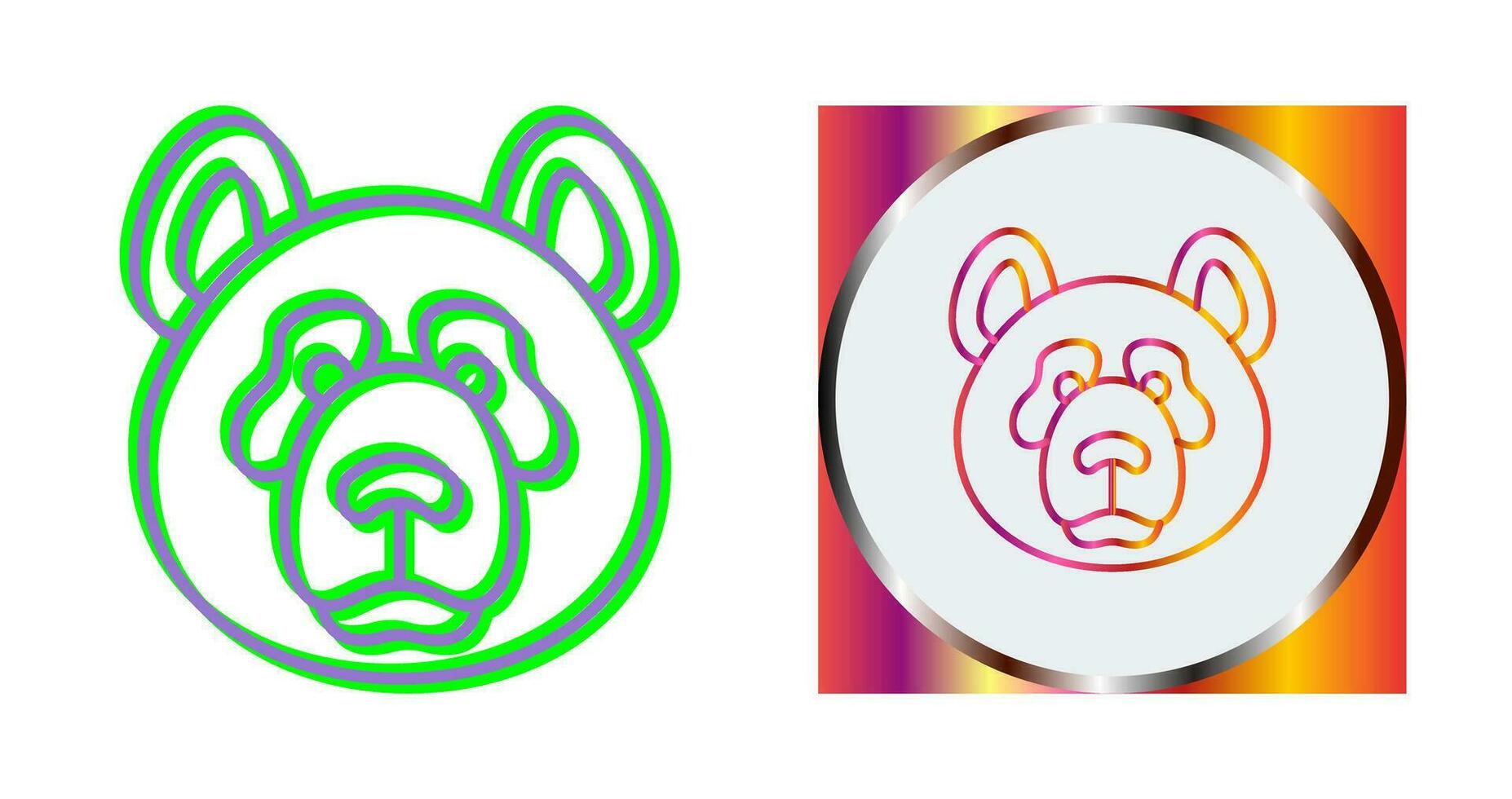 Panda Vector Icon
