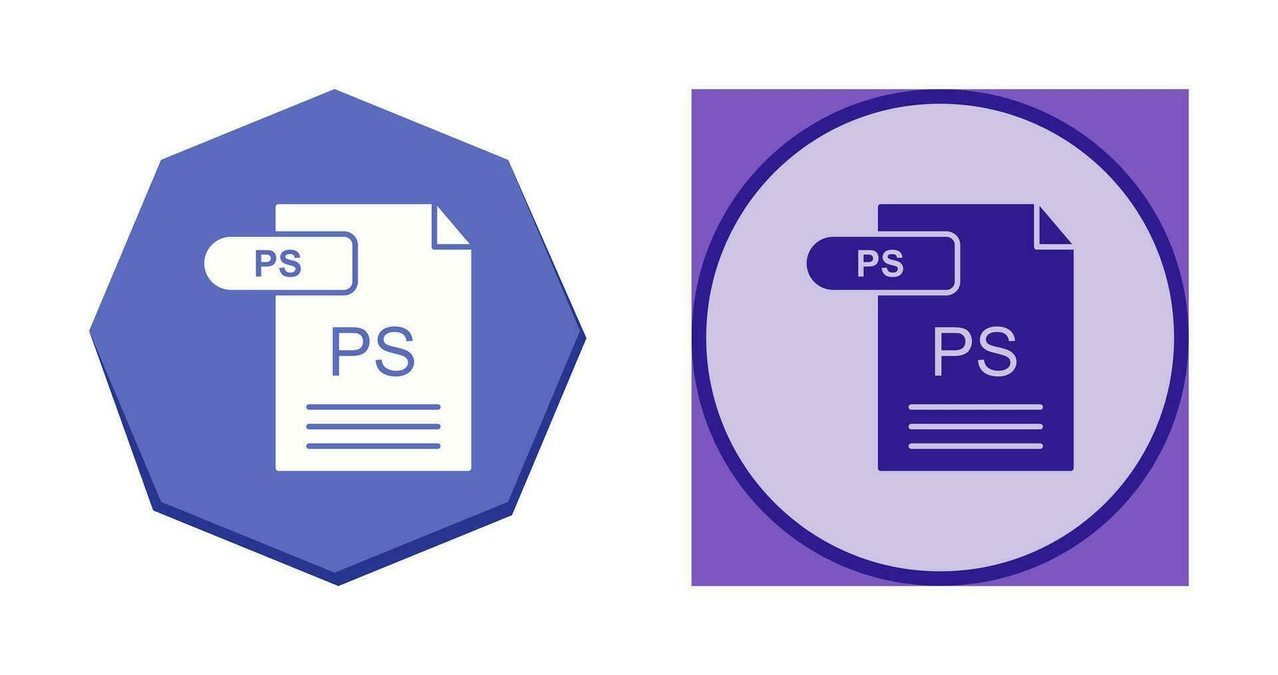 PS Vector Icon