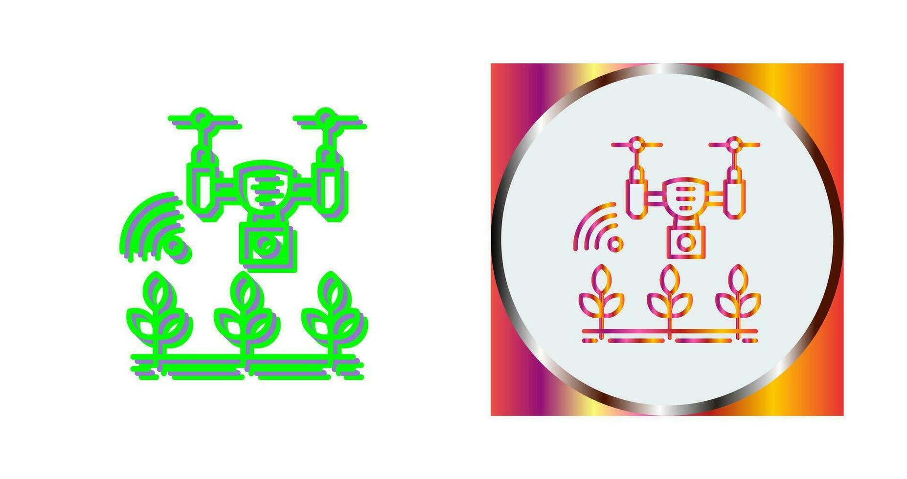Smart Farm Vector Icon