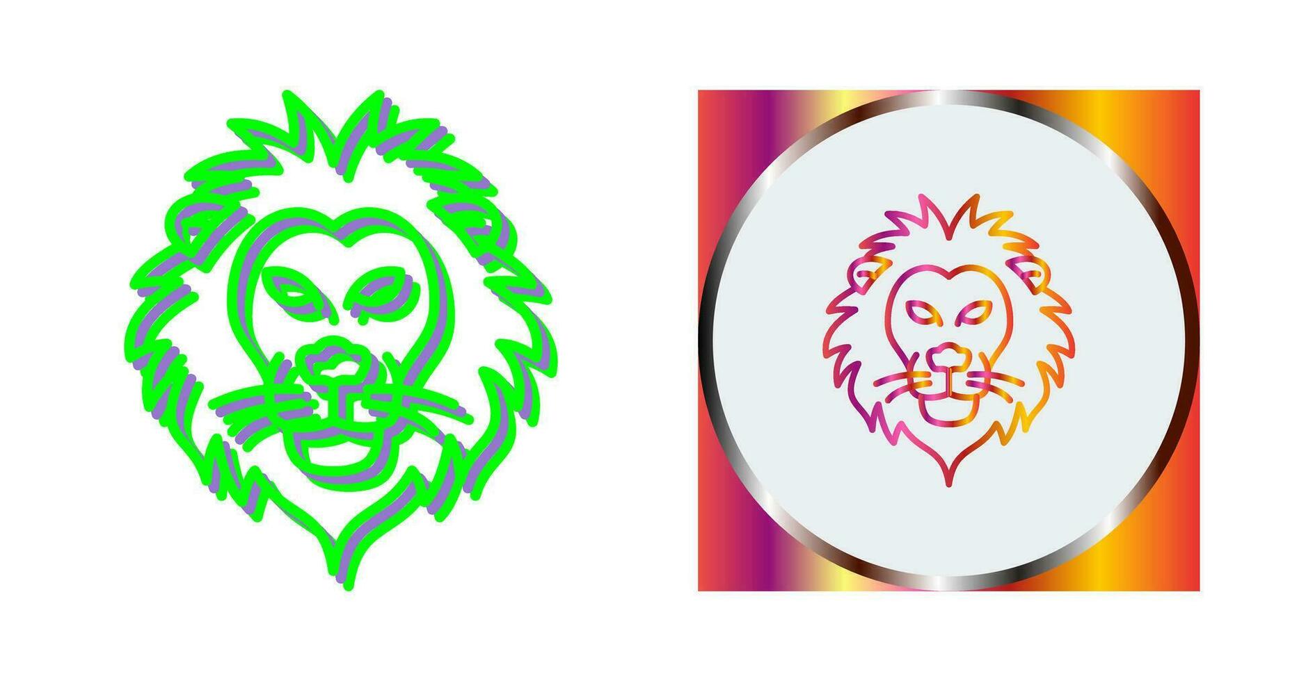 Lion Vector Icon