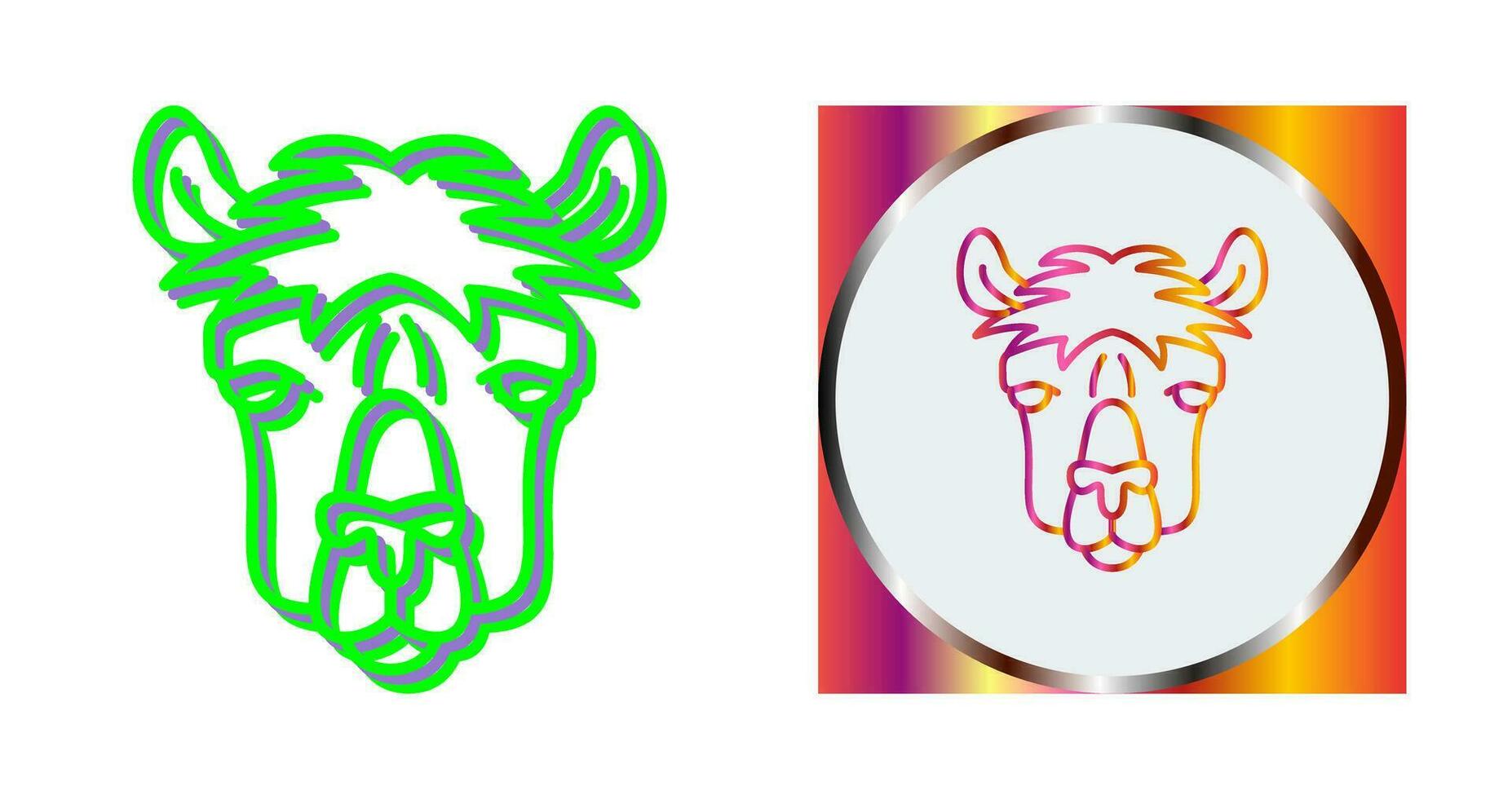 Alpaca Vector Icon