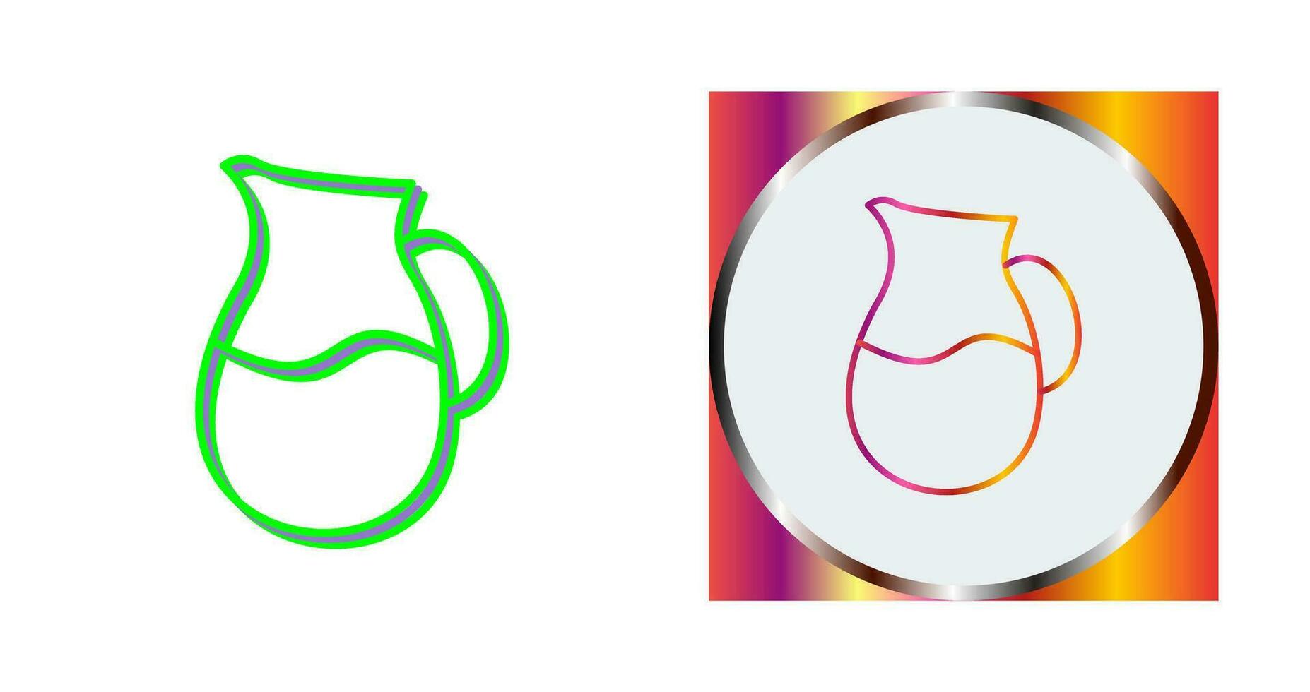 Milk Jug Vector Icon