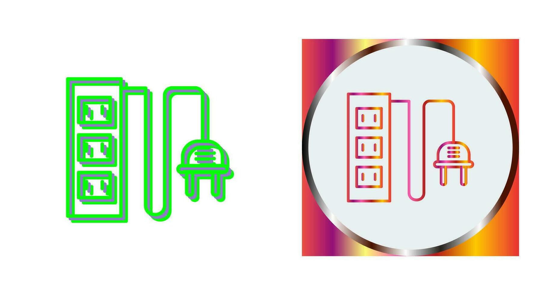 Power Socket Vector Icon