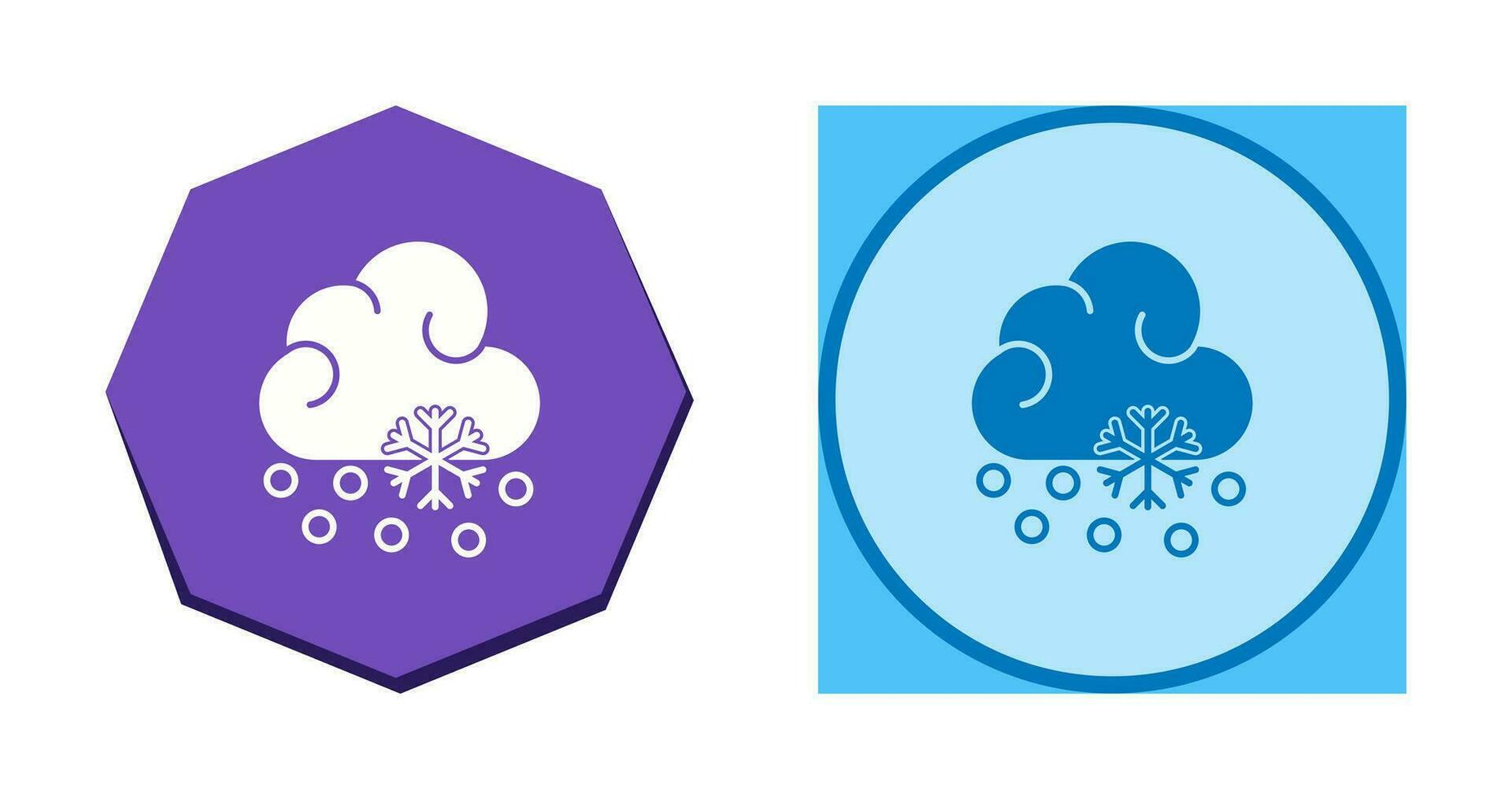 Snow Fall Vector Icon