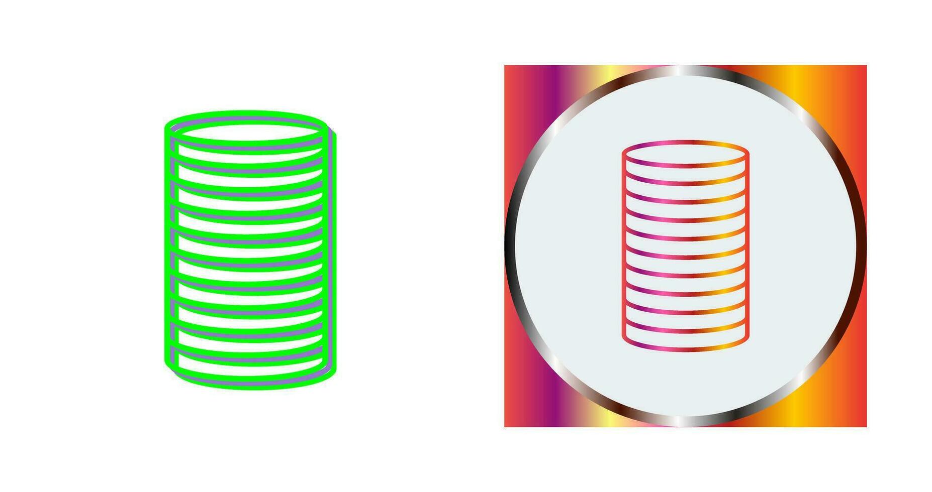 Stack of Coins Vector Icon