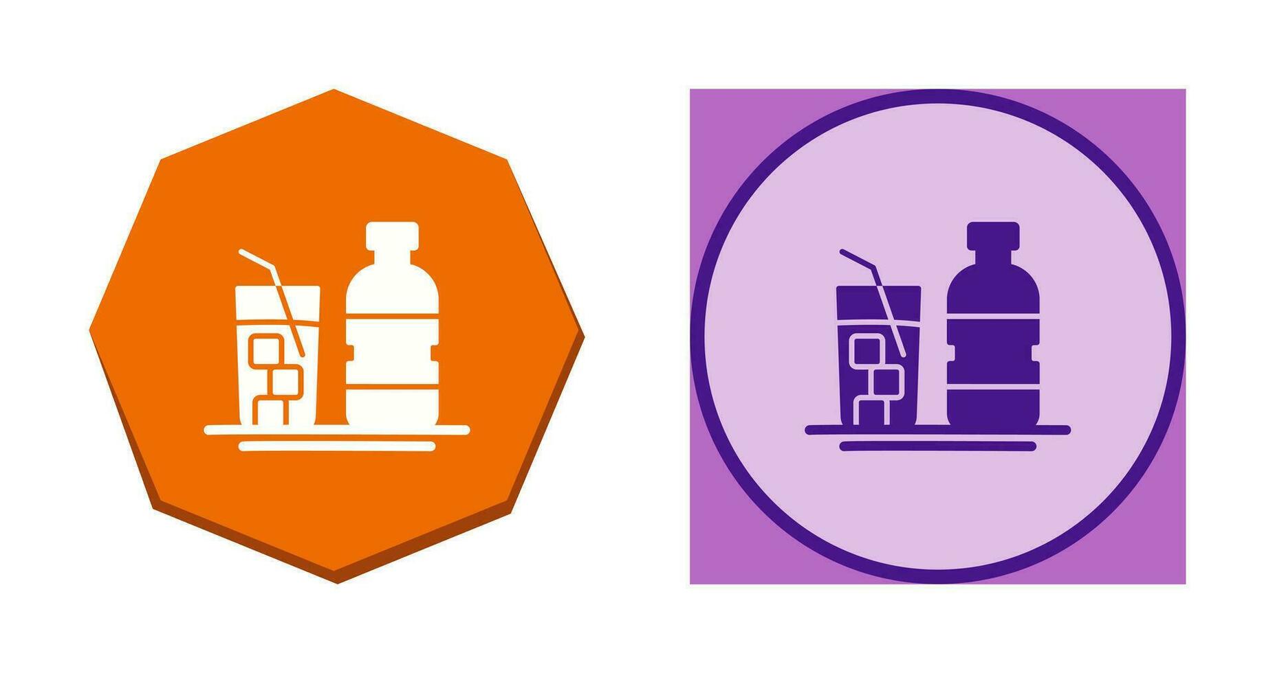 Mineral Water Vector Icon