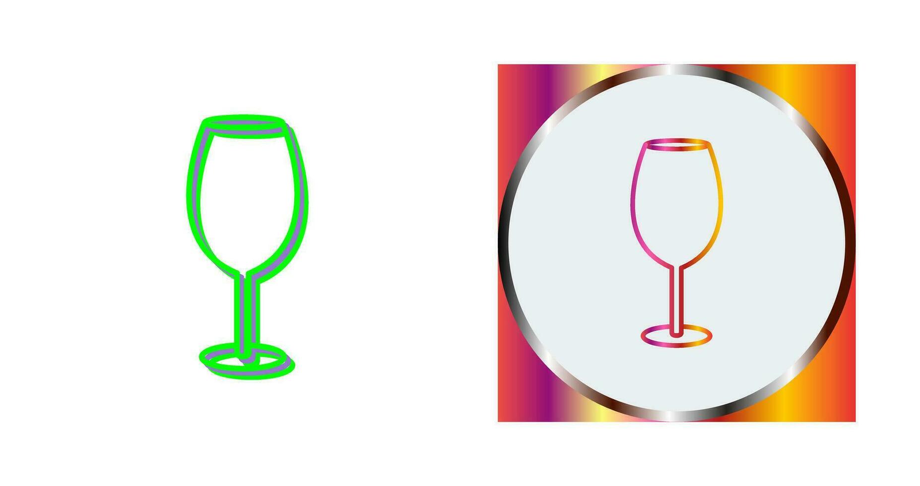 Wine Glass Vector Icon