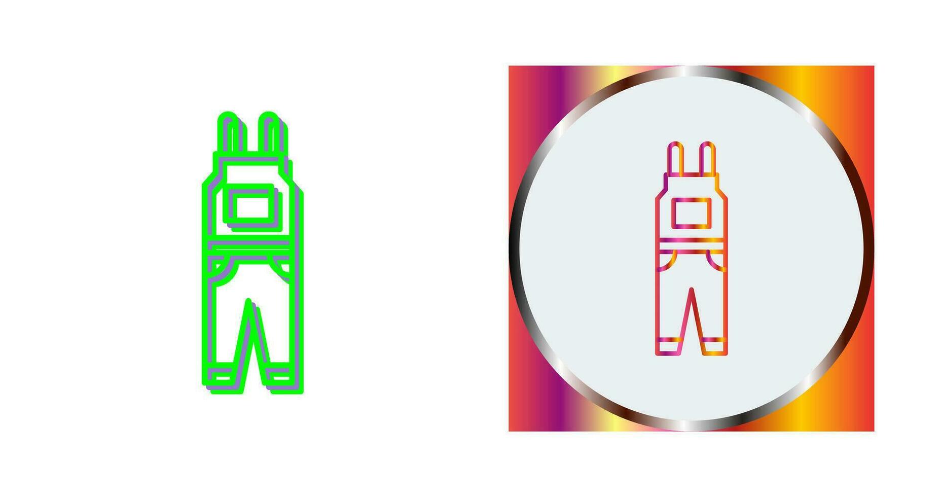 Jumpsuit Vector Icon