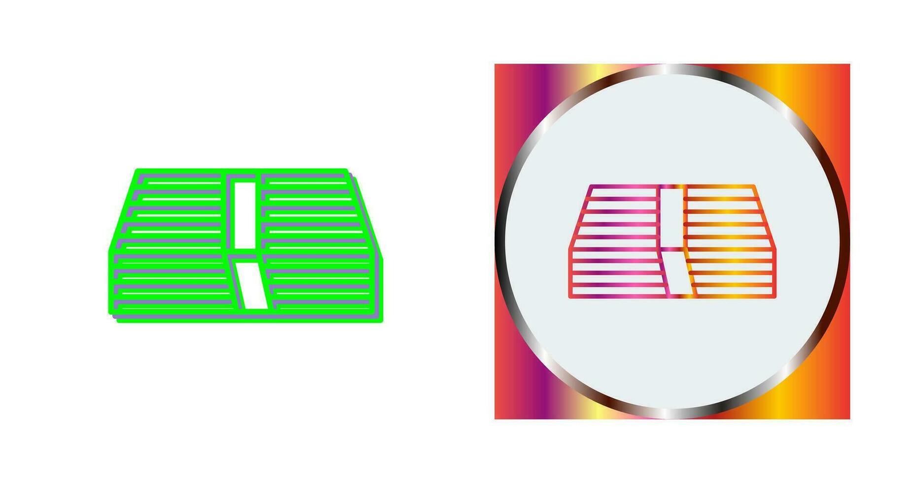 Pack of Bills Vector Icon