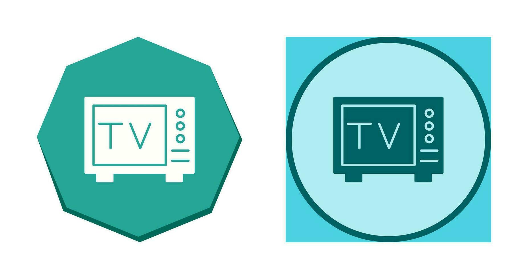 icono de vector de tv