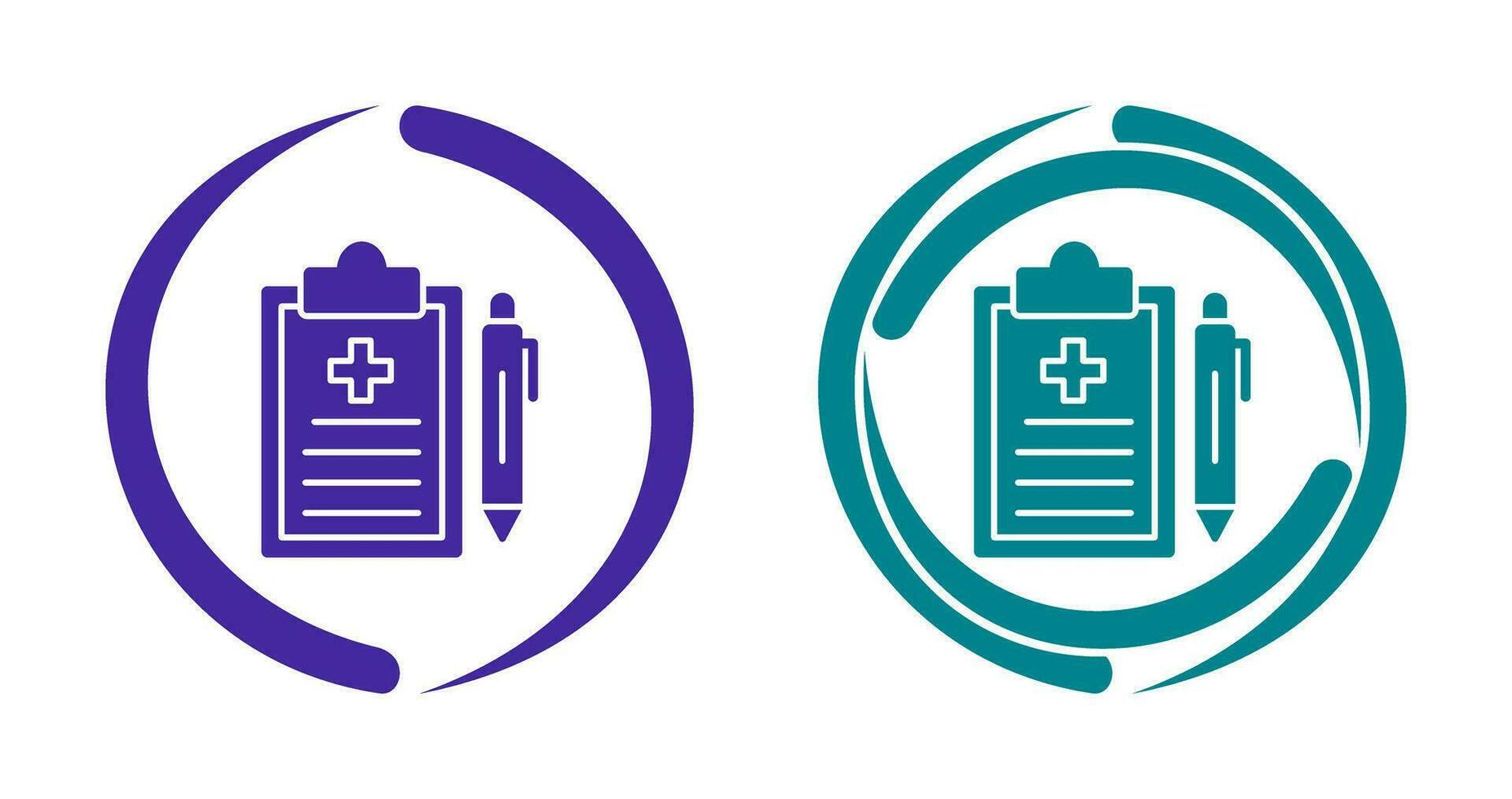 Medical Record Vector Icon