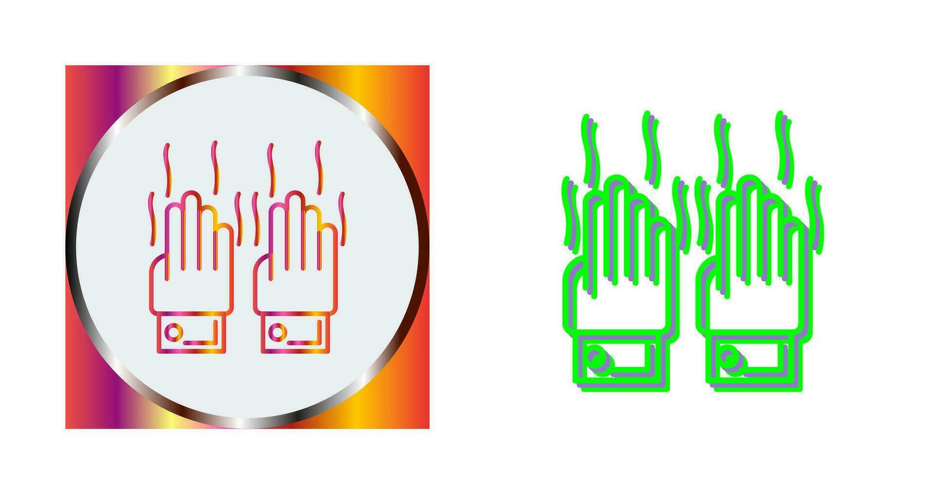 Smelly Hands Vector Icon