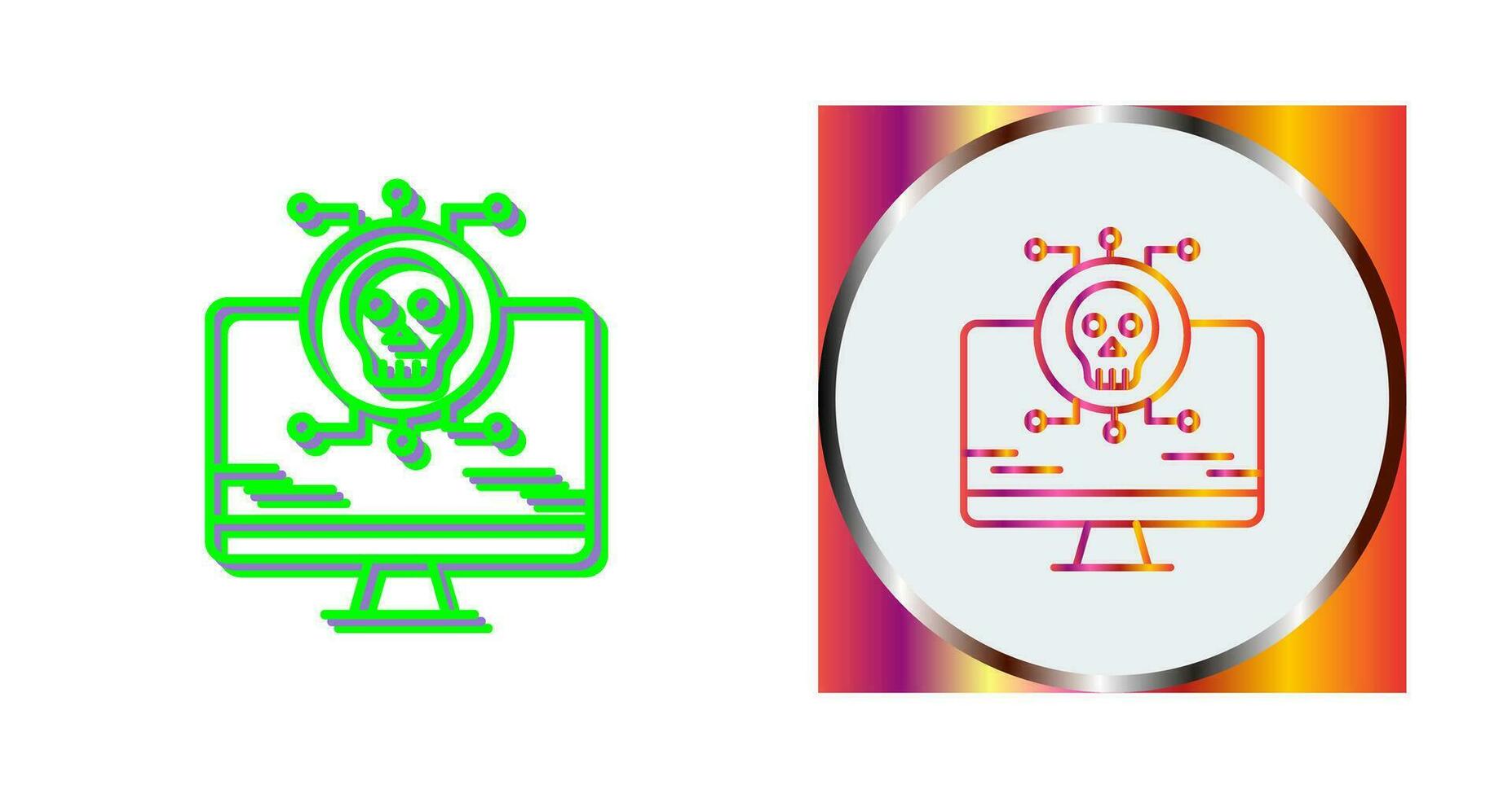 Virus Attack Vector Icon