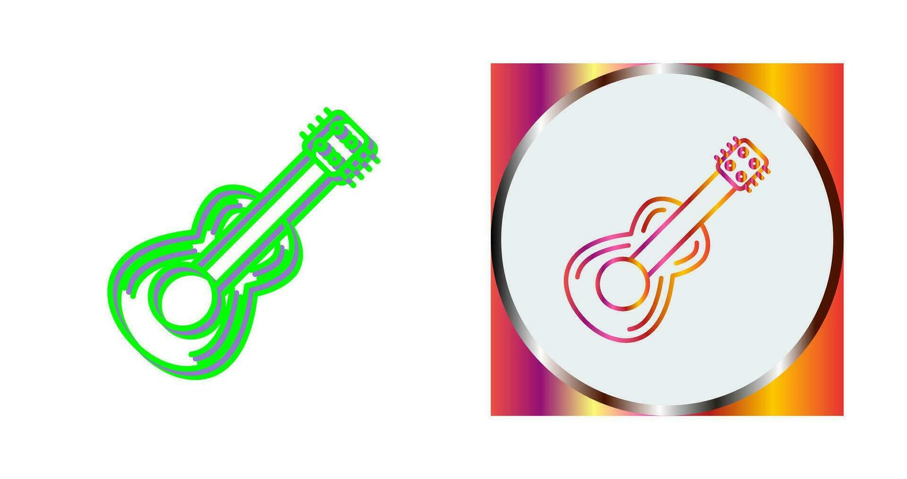 icono de vector de guitarra