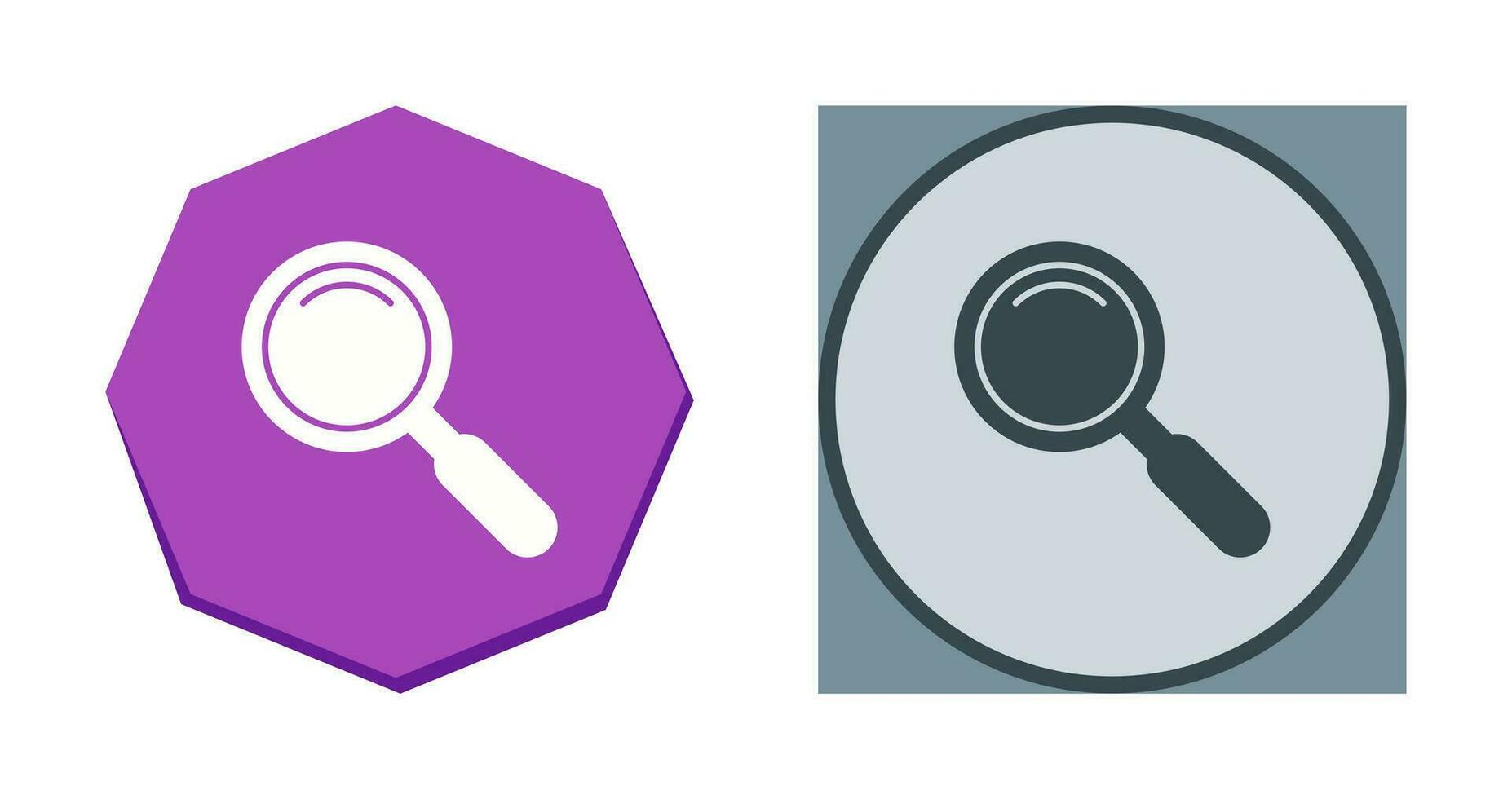 Magnifiying Glass Vector Icon
