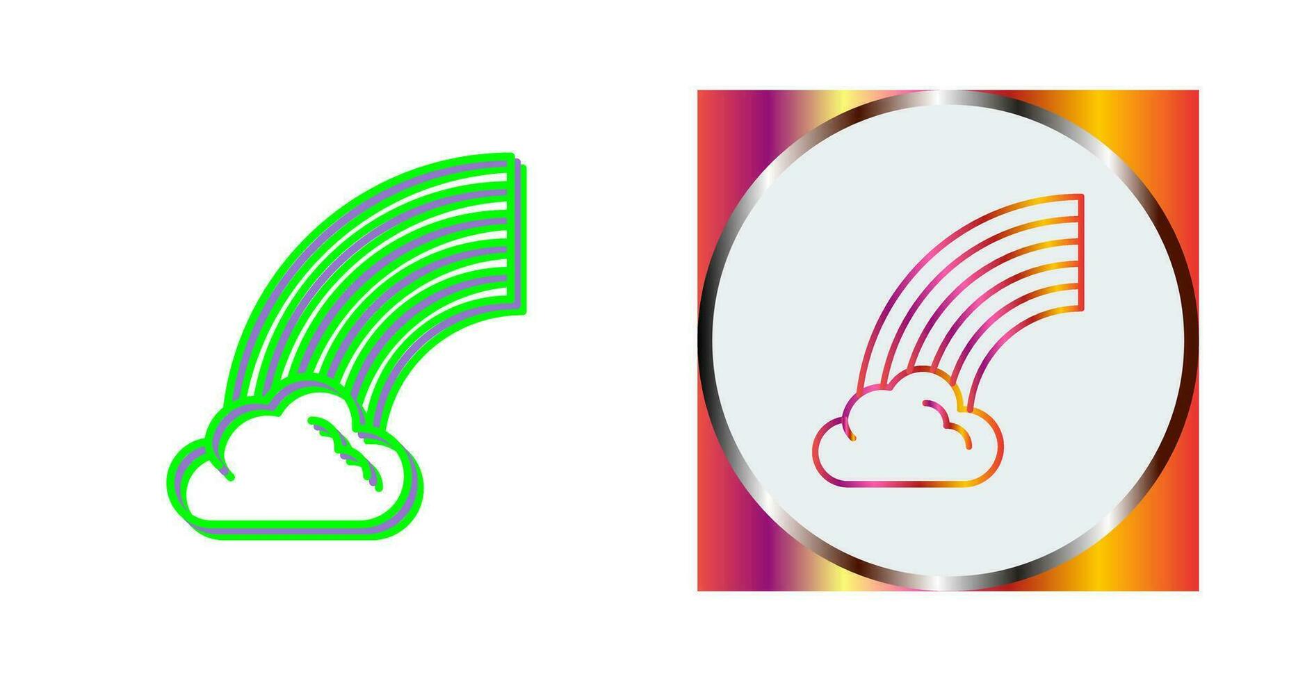Rainbow Vector Icon