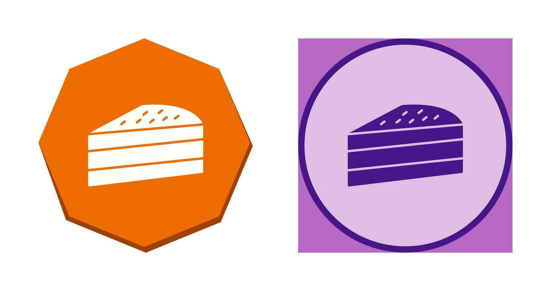 Cake Slice Vector Icon