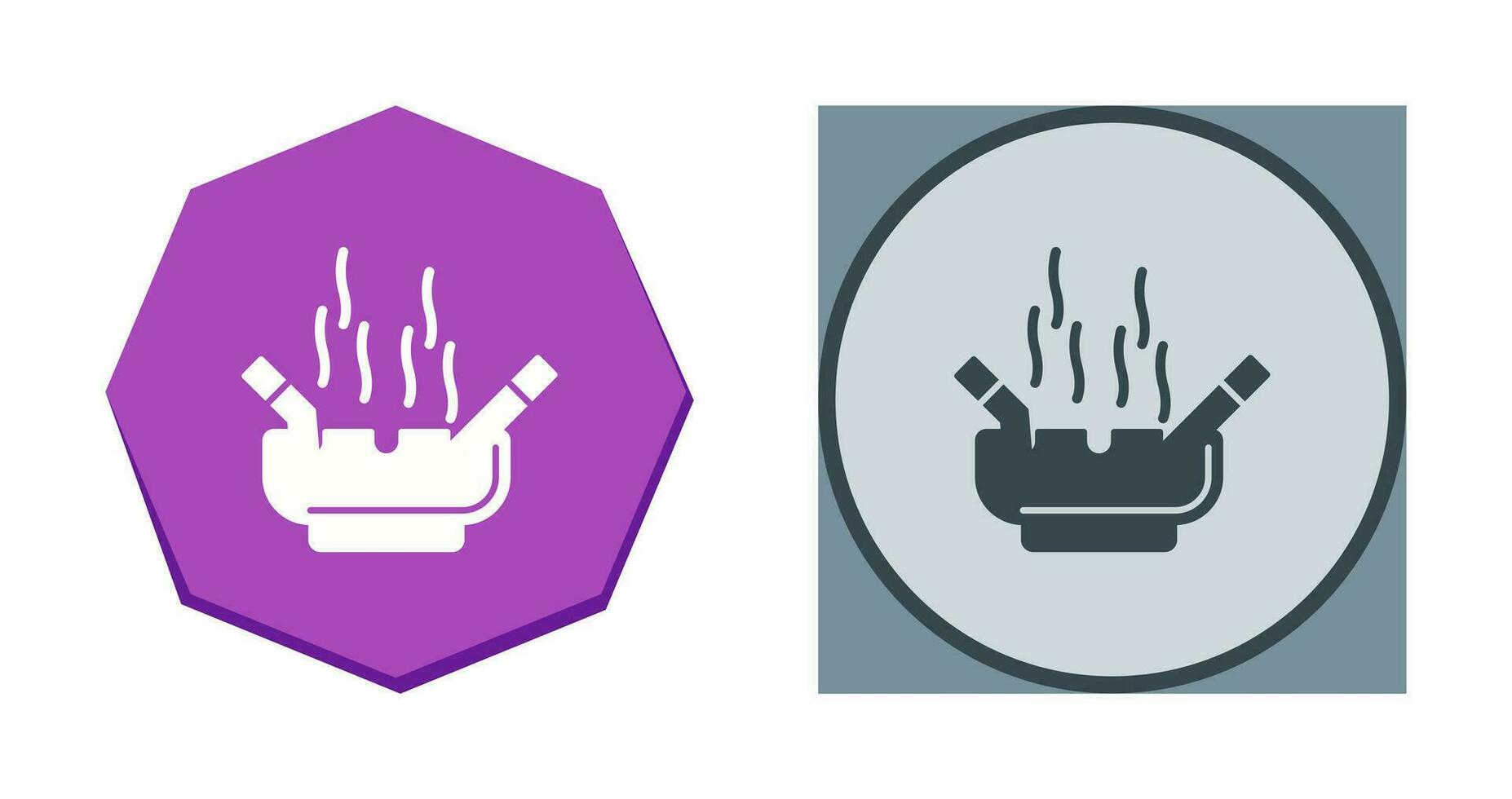 Ashtray Vector Icon
