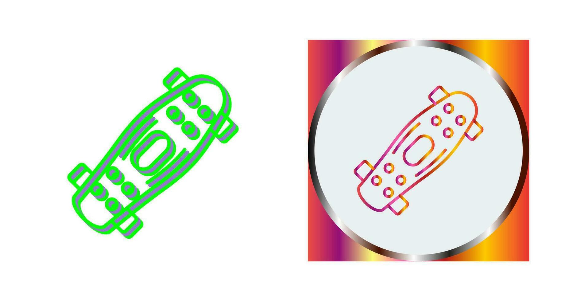 Skateboard Vector Icon