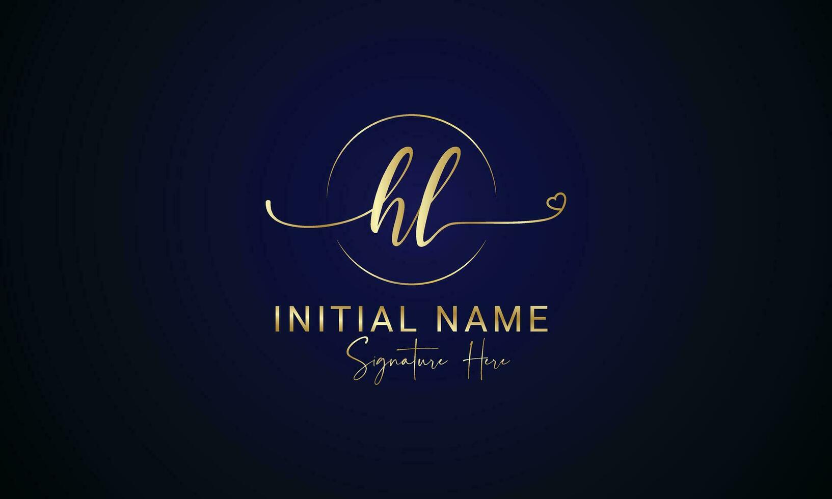 inicial hola, l, h y l letra lujo-premium logo vector