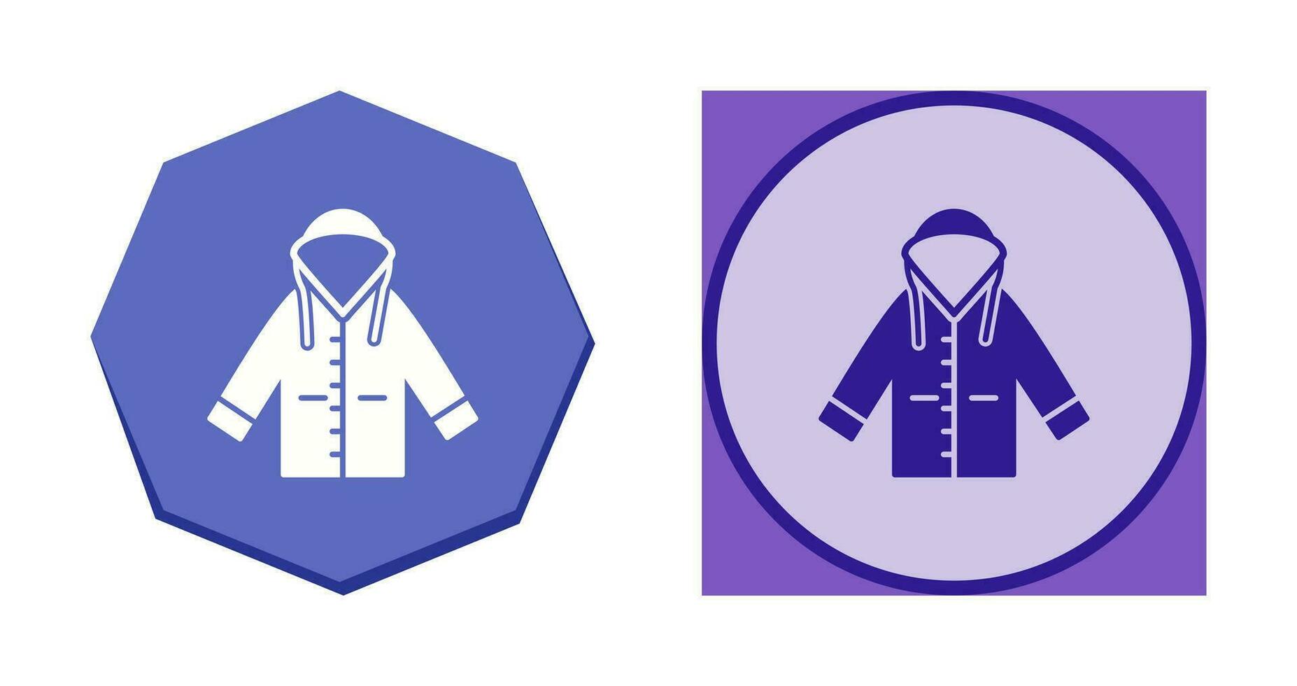 Raincoat Vector Icon